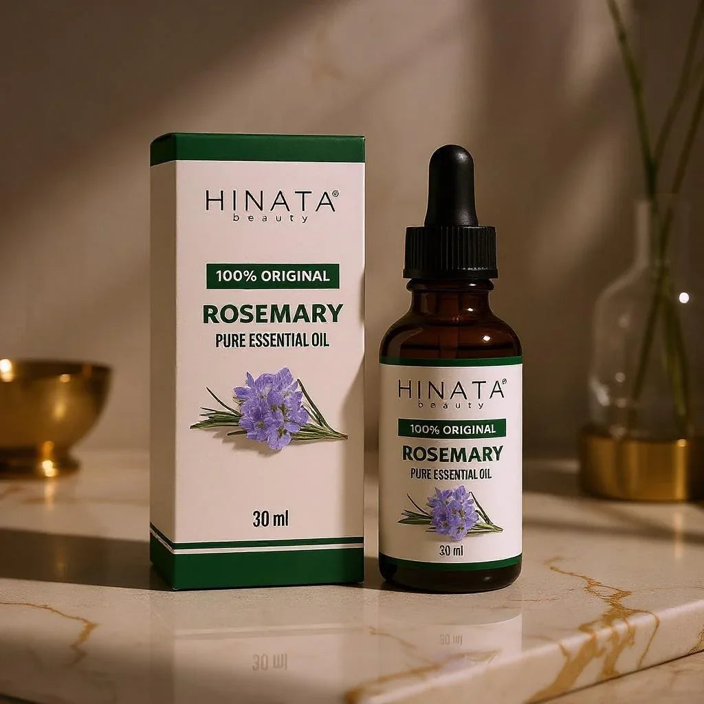 Hinata Beauty™ 100% Organic Rosemary Oil for Hair – Strengthen Roots & Boost Growth (30ml)