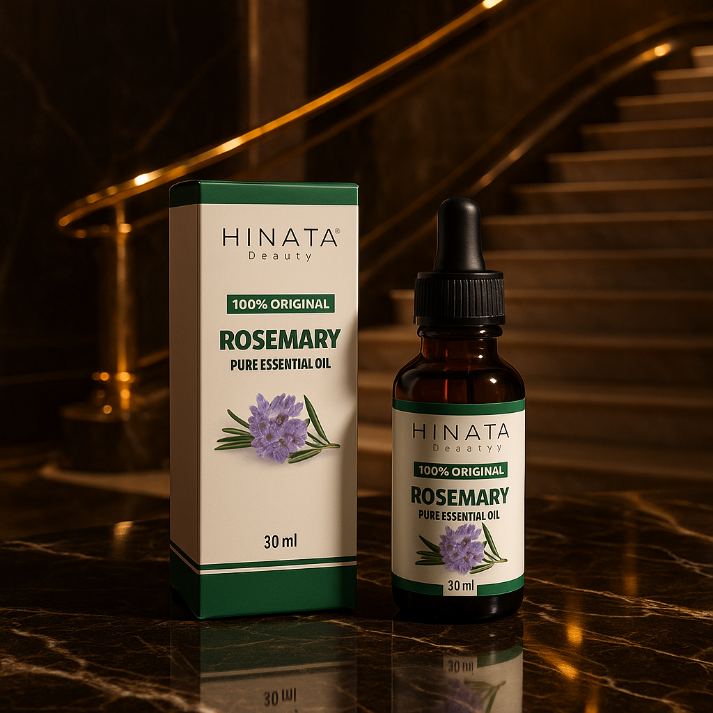 Hinata Beauty™ 100% Organic Rosemary Oil for Hair – Strengthen Roots & Boost Growth (30ml)