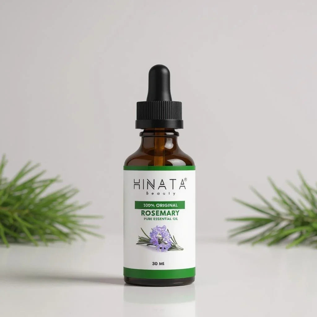Hinata Beauty™ 100% Organic Rosemary Oil for Hair – Strengthen Roots & Boost Growth (30ml)