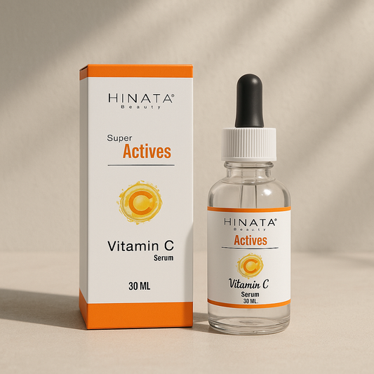 Hinata Beauty™ Vitamin C Brightening Serum – Glow Boosting & Anti-Aging Formula for Radiant Skin (30ml)